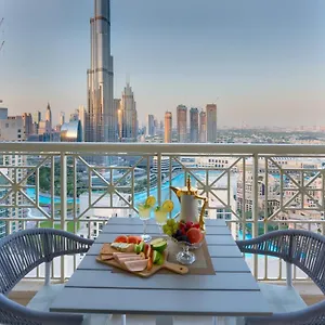 Durrani Homes - Designer 2br With Stunning Burj Khalifa And Fountain View شقة دبي